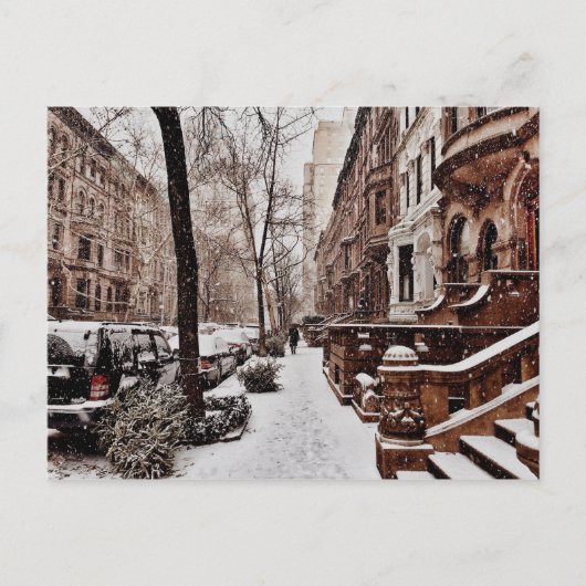 De week na Kerstmis aan de westkant Feestdagenkaart (Voorkant)