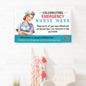 De week van de Noodverpleegkundigen wordt waargeno Spandoek (Insitu)