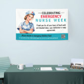 De week van de Noodverpleegkundigen wordt waargeno Spandoek (Beurs)