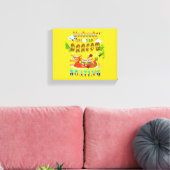 De weekenden zijn voor de drakenboot canvas afdruk (Insitu (Woonkamer))