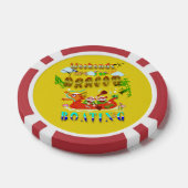 De weekenden zijn voor de drakenboot poker chips (Enkel)