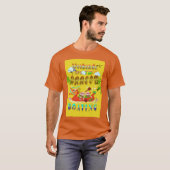De weekenden zijn voor de drakenboot t-shirt (Voorkant volledig)