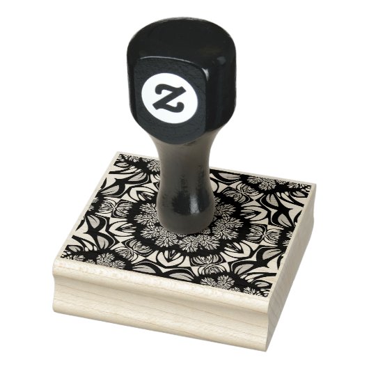 de weelderigheid patroon rubberen stempel (Stempel)
