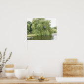 De weepende wilg poster (Keuken)