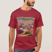 De Weerstand Grappig Elektrisch Onderdeel T-shirt (Voorkant)