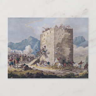 De weerstand van veertig Griekse opstandelingen Briefkaart