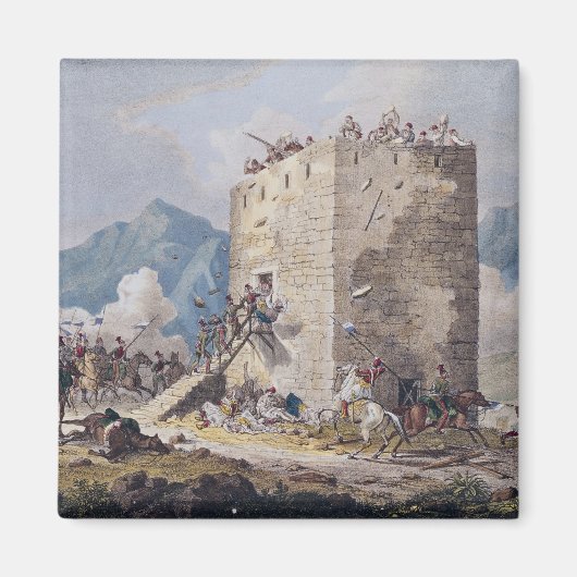 De weerstand van veertig Griekse opstandelingen Magneet (Voorkant)