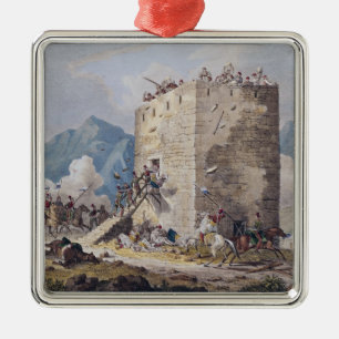 De weerstand van veertig Griekse opstandelingen Metalen Ornament