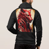 De weerwolf, een oude bewaker hoodie (Achterkant)