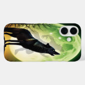 De Weerwolf Howl Case-Mate iPhone Case (Achterkant (horizontaal))