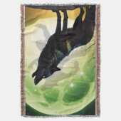 De Weerwolf Howl Deken (Voorkant Verticaal)