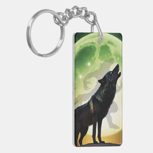 De Weerwolf Howl Sleutelhanger (Voorkant Links)