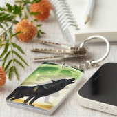 De Weerwolf Howl Sleutelhanger (Voorkant Rechts)