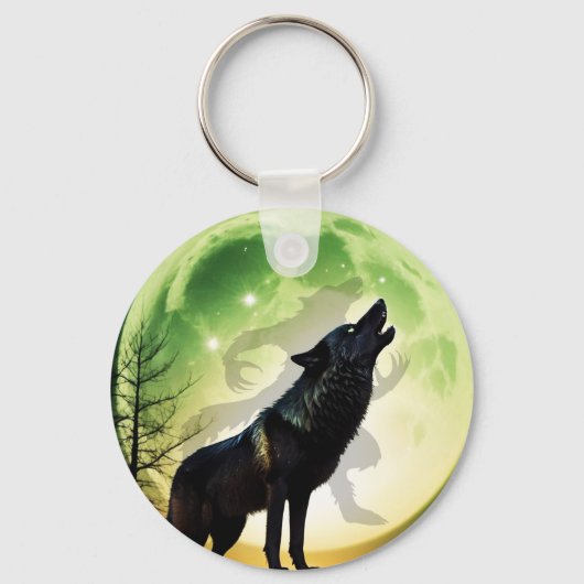 De Weerwolf Howl Sleutelhanger (Voorkant)
