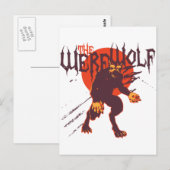 De weerwolf: Lycan Briefkaart (Voorkant / Achterkant)