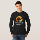 De Weerwolf Psychiater Weerwolf Halloween Psych T-shirt (Voorkant volledig)