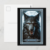 De Weerwolf Tarot Kaart (Voorkant / Achterkant)