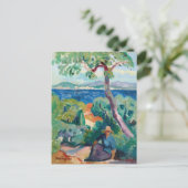 De weg achter Oustalet | Henri Manguin Briefkaart (Staand voorkant)