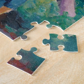 De weg achter Oustalet | Henri Manguin Legpuzzel (Zijkant)