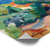 De weg achter Oustalet | Henri Manguin Poster (Hoek)