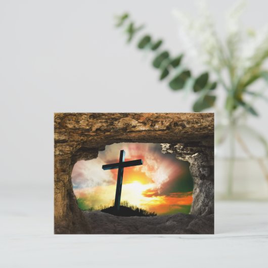 De weg briefkaart (Staand voorkant)