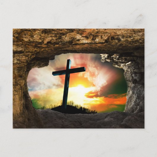 De weg briefkaart (Voorkant)