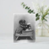 De weg briefkaart (Staand voorkant)