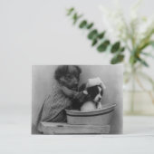 De weg briefkaart (Staand voorkant)