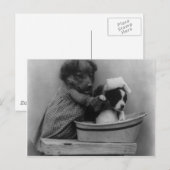 De weg briefkaart (Voorkant / Achterkant)