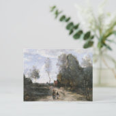 De weg briefkaart (Staand voorkant)