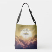 De weg crossbody tas (Achterkant)