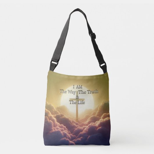De weg crossbody tas (Voorkant)