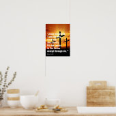 de weg de waarheid en het leven bijbelvers poster (Keuken)