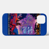 De weg Des Alpes Vintage PosterEurope Case-Mate iPhone Case (Achterkant (horizontaal))