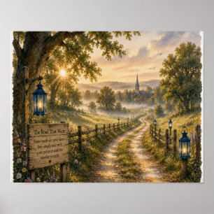 De Weg Die Wacht, Plaat RH-WC-014 Poster