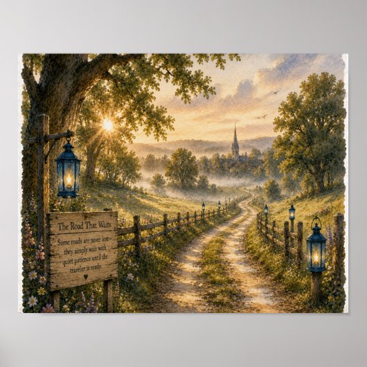 De Weg Die Wacht, Plaat RH-WC-014 Poster (Voorkant)