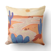 De weg door de geschilderde woestijn