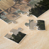 De weg door Sherwood Forest Legpuzzel (Zijkant)