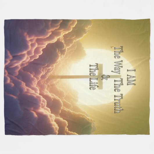 De weg fleece deken (Voorkant (Horizontaal))