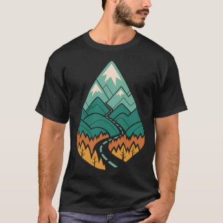 De weg gaat de hele zomer door t-shirt
