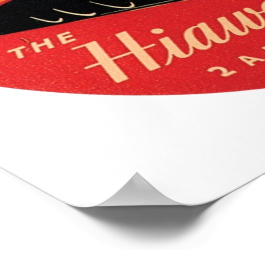 De weg Hiawathas Milwaukee Poster (Hoek)