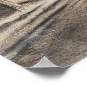 De weg in Etten (1881) van Vincent van Gogh. Poster (Hoek)