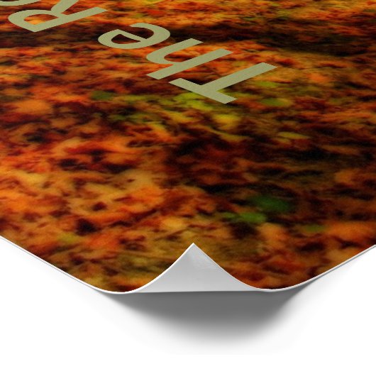 De weg is niet afgelegd poster (Hoek)