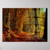 De weg is niet afgelegd poster (Voorkant)