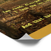 De weg is niet afgelegd poster (Hoek)