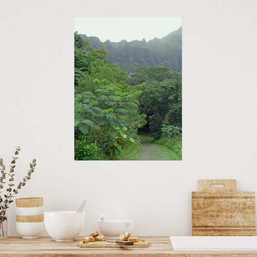 De weg is niet afgelegd poster (Keuken)