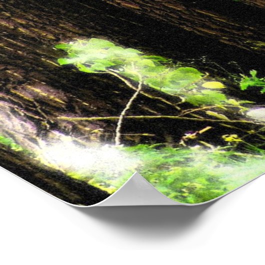 De weg is niet gereisd poster (Hoek)