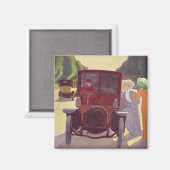 De weg met Acacias, 1908 Magneet (Voorkant / Achterkant)