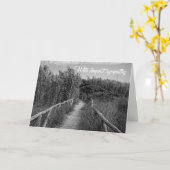 De weg - Met diep medeleven Kaart (Gele Bloem)