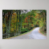 De weg minder gereisd poster (Voorkant)